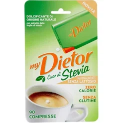 Dietor Cuore Naturale 90cpr Estratto Foglie di Stevia