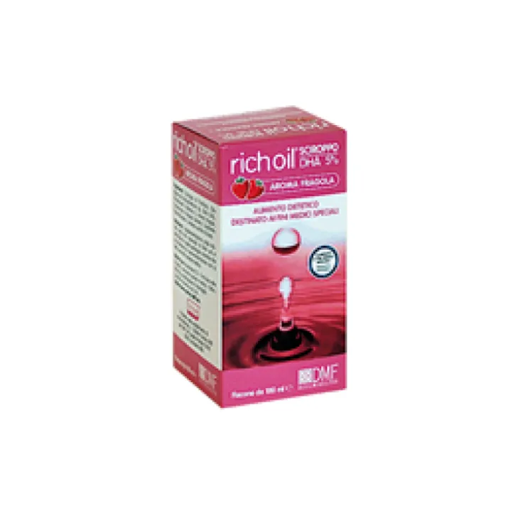 Dmf Dha Richoil Sciroppo 5% Aroma Fragola 100ml