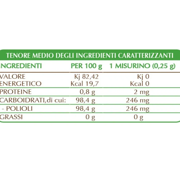 Dolce Natura Zero Calorie Dr. Giorgini 200g