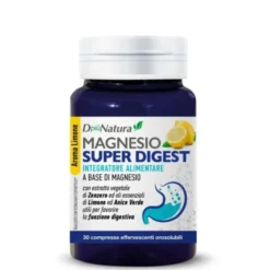 Dpiù Natura Magnesio Super Digest Integratore 30 Compresse Orosolubili Effervescenti