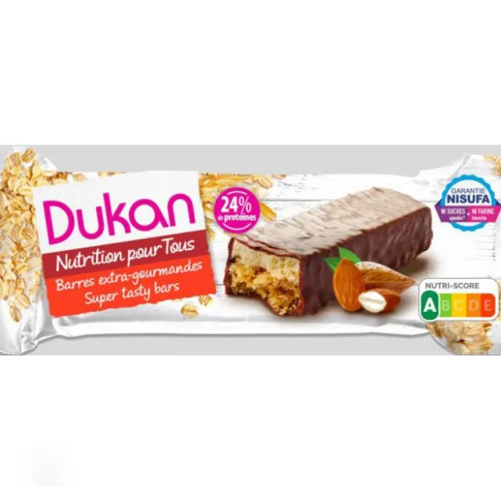 Dukan Barretta Crusca D'avena Cioccolato E Mandorle 1 Pezzo Da 36g
