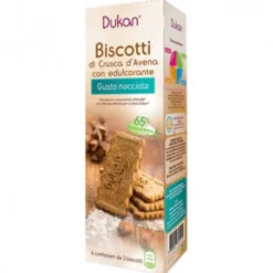 Dukan Biscotti Di Crusca D'Avena Con Nocciole 6x3 Biscotti