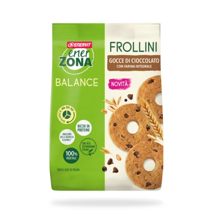 Enerzona Frollini Gocce Di Cioccolato Enervit 250g