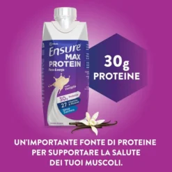 Ensure Max Protein Vaniglia Abbott 4x330ml