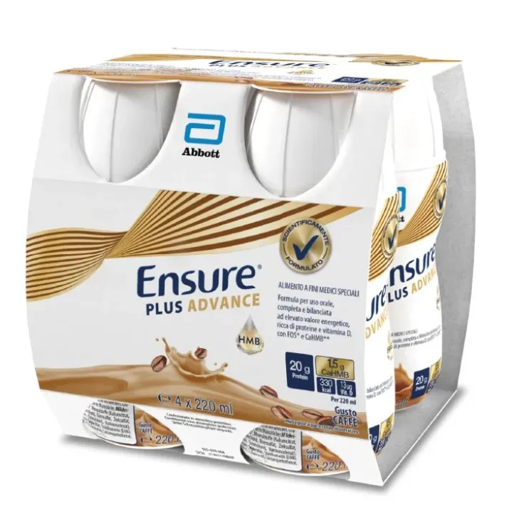 Ensure® Plus Advance Caffè Abbott 4x220ml