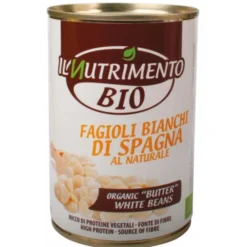 Fagioli Bianchi Di Spagna Al Naturale Il Nutrimento Bio 400g