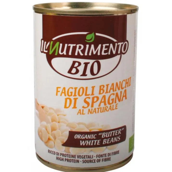 Fagioli Bianchi Di Spagna Al Naturale Il Nutrimento Bio 400g