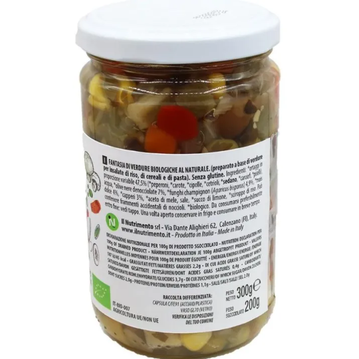 Fantasia Di Verdure Al Naturale Il Nutrimento Bio 300g
