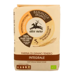 Farina Integrale Grano Tenero Biologica Alce Nero 1Kg