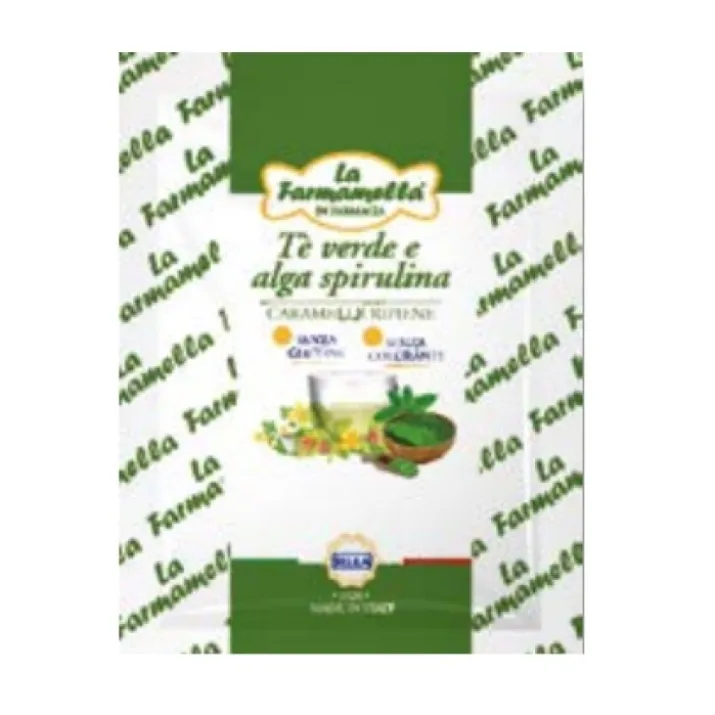Farmamella® Caramelle Al Te' Verde/Alga Sella® 100g