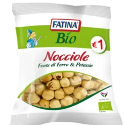 Fatina Nocciole Sgusciate Tostate Bio Fonte di Fosforo & Magnesio 30g