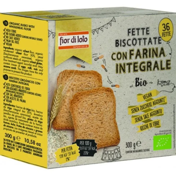Fette Biscottate Integrali Frumento 300g