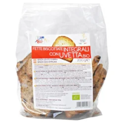 Fette Biscottate Integr Uvetta 200g