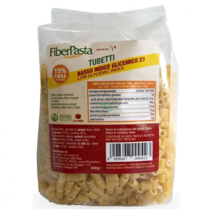FiberPasta Tubetti 400g