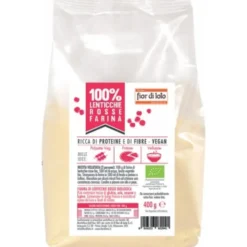 Fior Di Loto Farina Di Lenticchie Rosse Biologico 400g