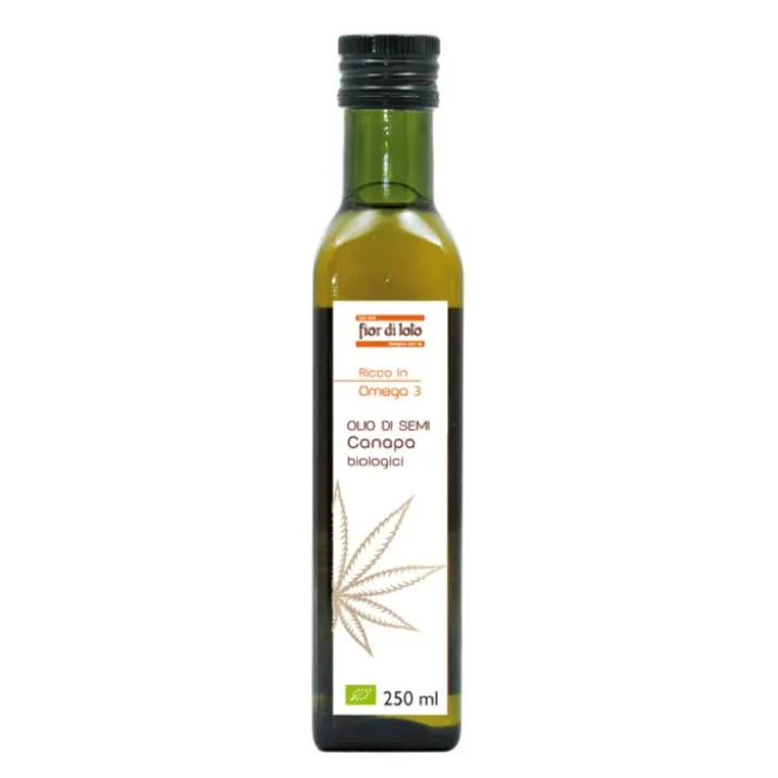 Fior Di Loto Olio Semi Di Canapa Biologico 250ml