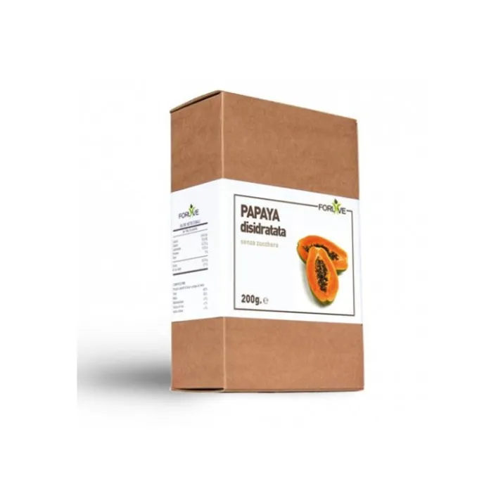 ForLive Papaya Disidratata Senza Zucchero 200g