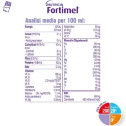 Fortimel Cioccolato Nutricia 4x200ml