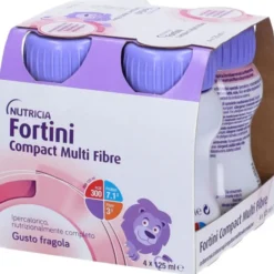 Fortini Compact Multi Fibre Fragola 4x125ml
