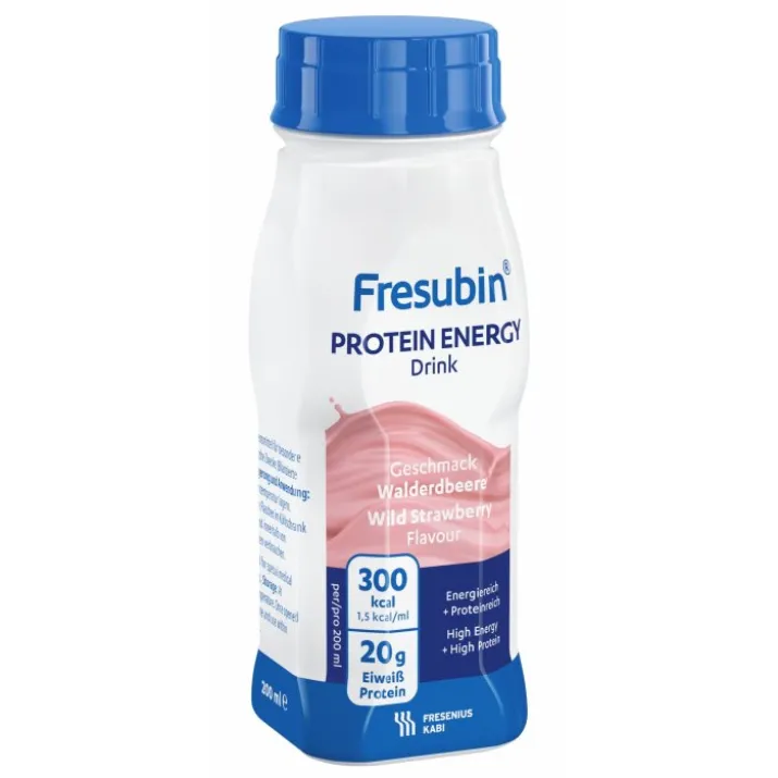 Fresubin Protein Energy Drink Fragola Fresenius Kabi 4x200ml