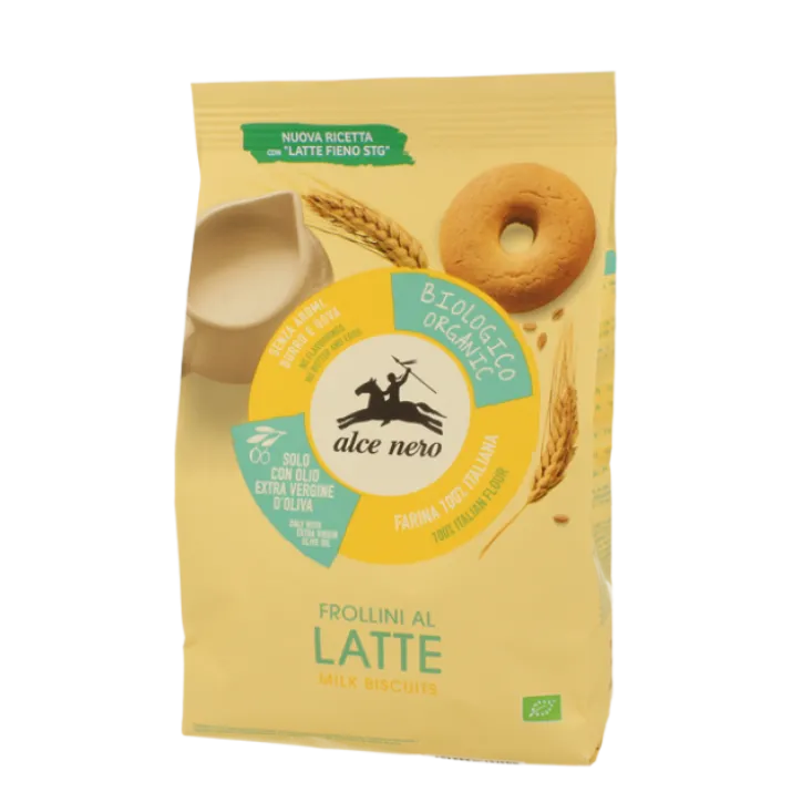 Frollini Al Latte Biologici Alce Nero 350g