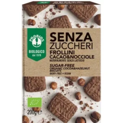 Frollini Cacao&Nocciole Senza Zuccheri Probios 200g
