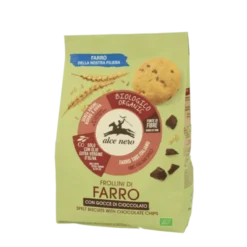 Frollini Di Farro Con Gocce Di Cioccolato Biologici Alce Nero 300g