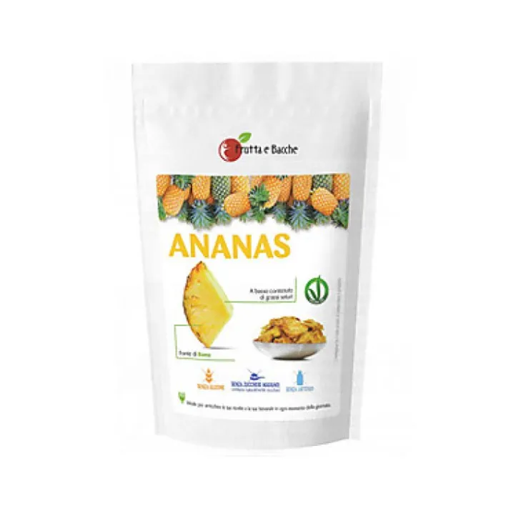 Frutta E Bacche Ananas Essiccato Biologico Senza Zucchero Frutta Disidratata 100g