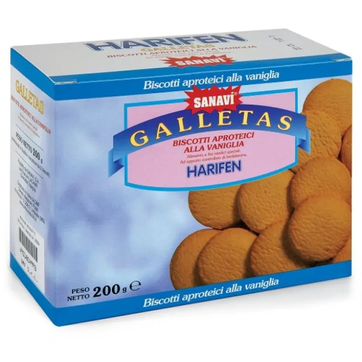 Galletas Biscotti Approteici alla Vaniglia Harifen 200g