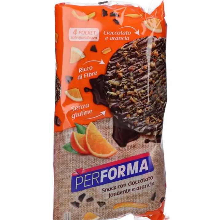 Gallette Cioccolato Fondente E Arancia Performa 4x35g