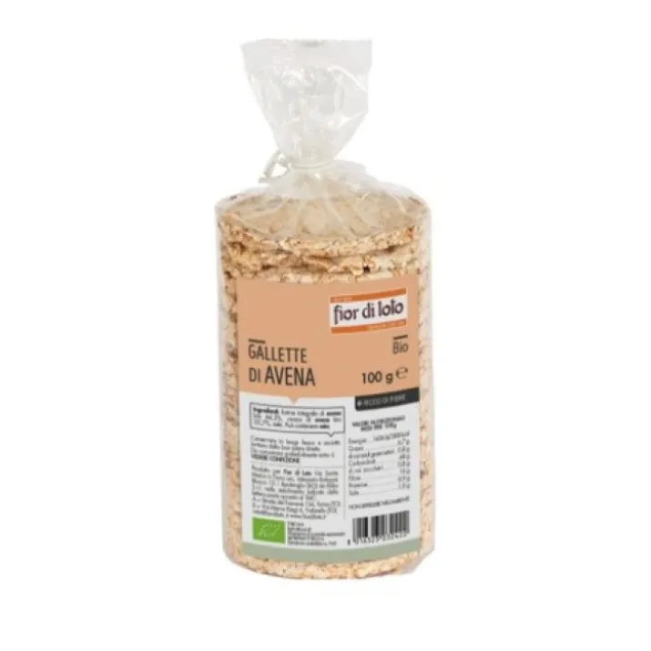 Gallette Di Avena Fior Di Loto 100g