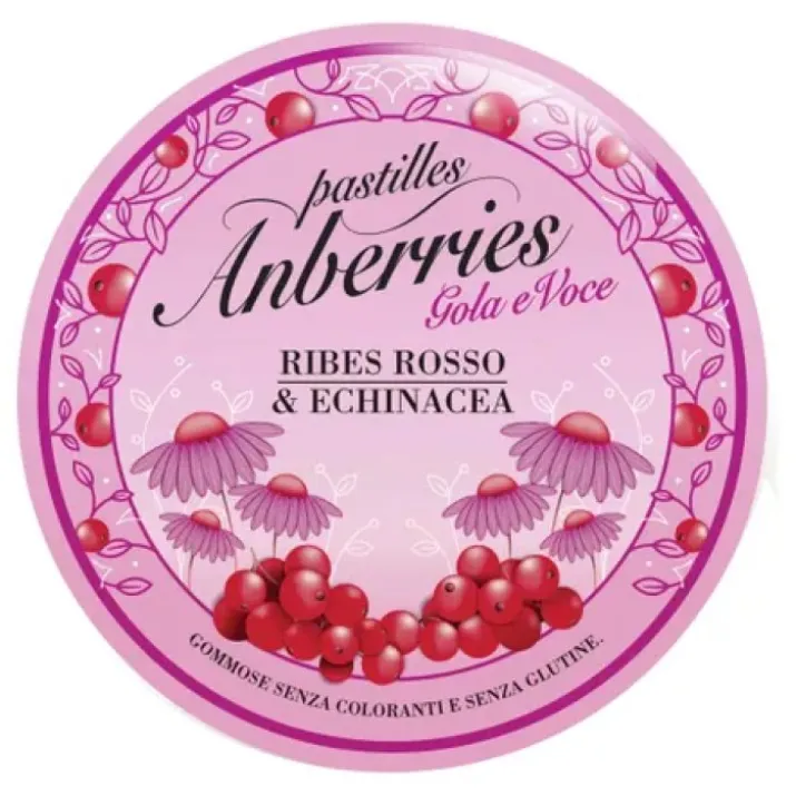 Gola e Voce Pastiglie Ribes Rosso & Echinacea Anberries 55g