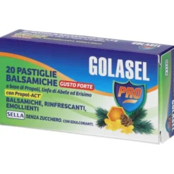 Golasel Pro Pastiglie Balsamiche Gusto Forte Sella 20 Pastiglie