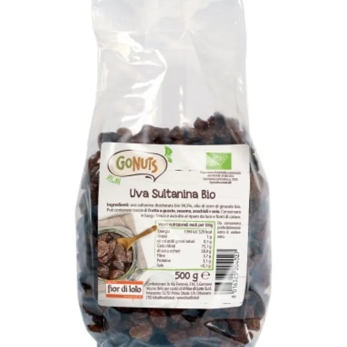 Go Nuts Uvetta Sultanina Biologico 200gr