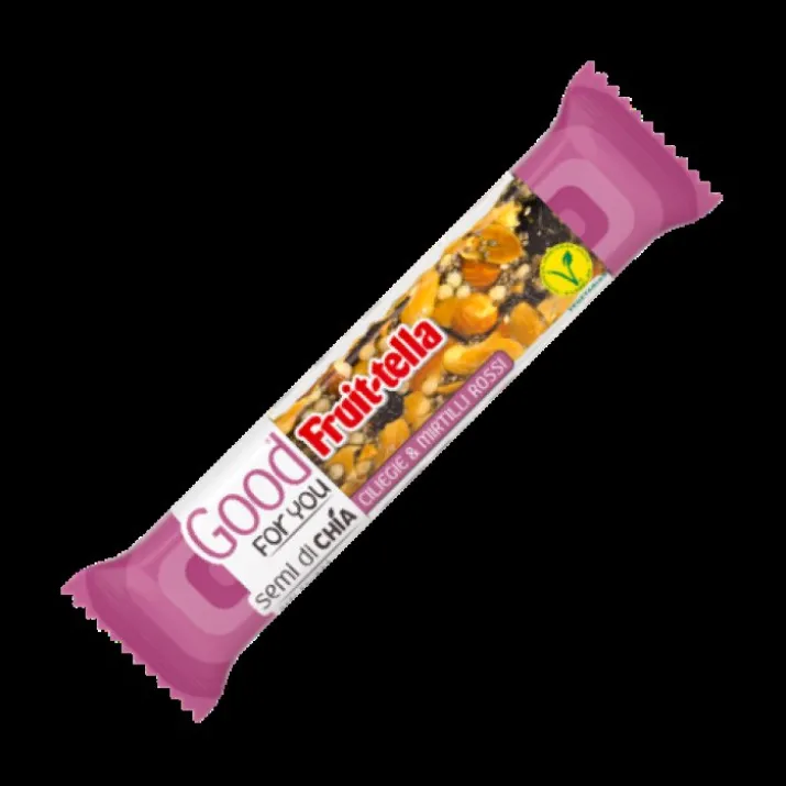 Good For You Barretta Ciliegie Mirtilli Rossi Fruittella 36g