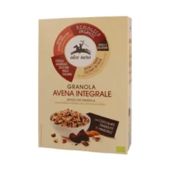 Granola Avena Integrale Cioccolato/Madorle Alce Nero 300g