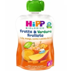 HIPP Bio Frutta e Verdura Frullata Mela Mango Banana Carota