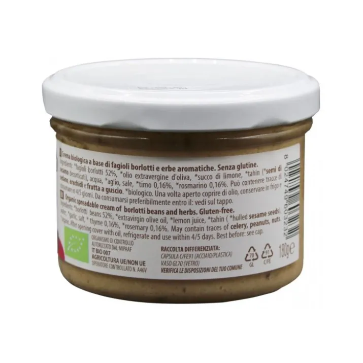 Il Nutrimento Hummus Di Borlotti Alle Erbe 180g