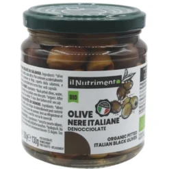 Il Nutrimento Olive Denocciolate Nere 280g