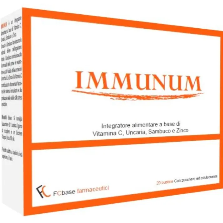 Immunum Fc base Farmaceutici 20 Bustine