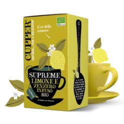 Infuso Biologico con Limone e Zenzero Cupper® 20 Filtri