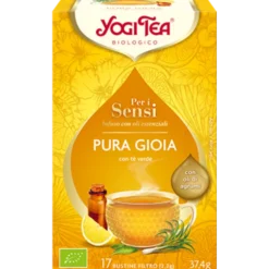 Infuso Biologico Per I Sensi Pura Gioia Yogi Tea 17 Bustine Filtro