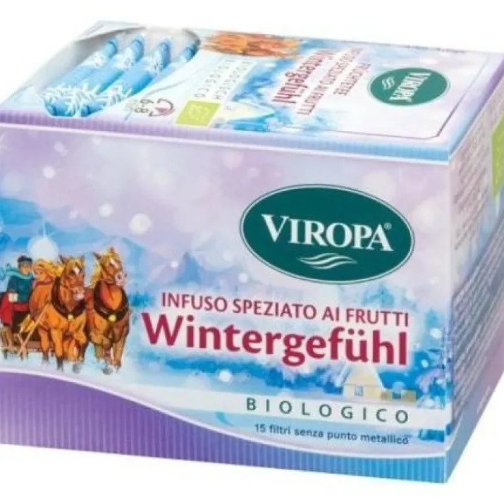Infuso Speziato ai Frutti Wintergefühl Biologico Viropa 15 Filtri
