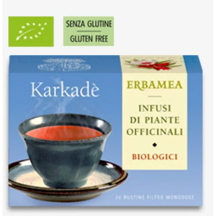 Karkade' Erbamea 20 Bustine Filtro
