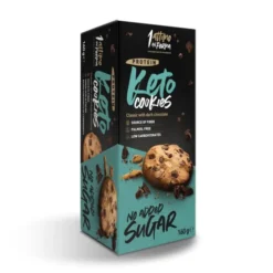 Keto Cookies Classici Con Cioccolato Fondente 1 Attimo In Forma 160g
