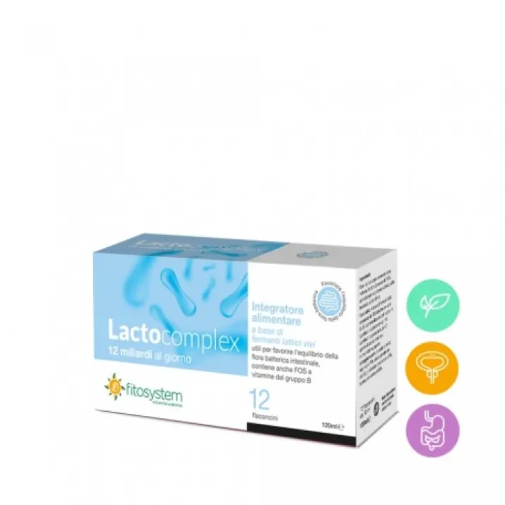 Lactocomplex fitosystem 12 Flaconcini