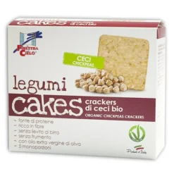 La Finestra Sul Cielo Legumicakes Crackers Di Ceci Biologico 250g