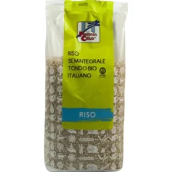 La Finestra Sul Cielo Riso Semintegrale Tondo Bio Prodotto Per L'Alimentazione 1kg