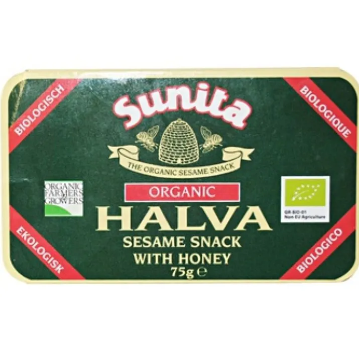La Finestra sul Cielo Sunita Halva al Miele Bio Barretta 75g