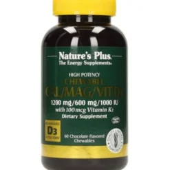 La Strega Nature's Plus Cal/mag/d3 Vaniglia 60 Tavolette Masticabili